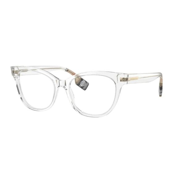 NEW BURBERRY EYEGLASSES TRANSPARENT WOMEN EYEWEAR BURBERRY BE2375 3024 - Picture 1 of 4